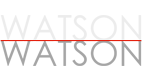 Watson Watson Solicitors menu logo